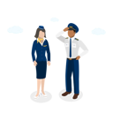 پیش‌نمایش فایل airplane-crew-10730508 از پک مجموعه موضوعات متنوع ۱۰۷