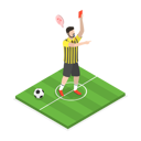 پیش‌نمایش فایل football-referee-10730516 از پک مجموعه موضوعات متنوع ۱۰۷