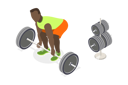 پیش‌نمایش فایل strong-sportsman-10730507 از پک مجموعه موضوعات متنوع ۱۰۷