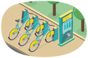 پیش‌نمایش فایل rental-bicycles-10730475 از پک مجموعه موضوعات متنوع ۱۰۶