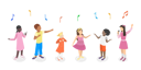 پیش‌نمایش فایل singing-children-together-10850962 از پک مجموعه موضوعات متنوع ۱۱۵