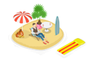پیش‌نمایش فایل work-and-vacation-at-remote-leisure-location-10850984 از پک مجموعه موضوعات متنوع ۱۱۶