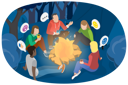 پیش‌نمایش فایل people-enjoying-camping-and-storytelling-10851016 از پک مجموعه موضوعات متنوع ۱۱۷