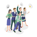پیش‌نمایش فایل happy-business-people-10851077 از پک مجموعه موضوعات متنوع ۱۱۸