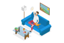 پیش‌نمایش فایل man-enjoying-weekend-10851076 از پک مجموعه موضوعات متنوع ۱۱۸