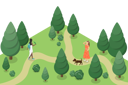 پیش‌نمایش فایل people-walking-in-park-10851056 از پک مجموعه موضوعات متنوع ۱۱۸