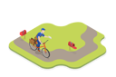 پیش‌نمایش فایل postman-on-bike-10851074 از پک مجموعه موضوعات متنوع ۱۱۸
