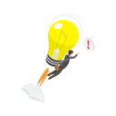 پیش‌نمایش فایل businessman-flying-with-new-idea-10851116 از پک مجموعه موضوعات متنوع ۱۱۹