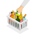 پیش‌نمایش فایل holding-grocery-basket-10851100 از پک مجموعه موضوعات متنوع ۱۱۹