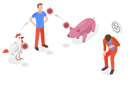 پیش‌نمایش فایل infection-transmission-from-animal-to-human-10851161 از پک مجموعه موضوعات متنوع ۱۲۱