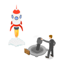پیش‌نمایش فایل businessman-working-on-project-startup-10851207 از پک مجموعه موضوعات متنوع ۱۲۲