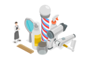 پیش‌نمایش فایل barber-with-barber-equipment-10851315 از پک مجموعه موضوعات متنوع ۱۲۵