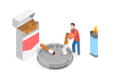 پیش‌نمایش فایل man-having-unhealthy-habits-10851314 از پک مجموعه موضوعات متنوع ۱۲۵