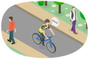 پیش‌نمایش فایل police-riding-on-cycle-in-city-park-10851323 از پک مجموعه موضوعات متنوع ۱۲۵