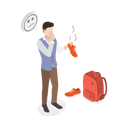 پیش‌نمایش فایل smelly-shoe-unpleasant-smell-from-dirty-footwear-10851493 از پک مجموعه موضوعات متنوع ۱۳۰