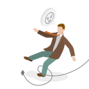 پیش‌نمایش فایل stumbling-with-power-cable-10851538 از پک مجموعه موضوعات متنوع ۱۳۱