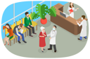 پیش‌نمایش فایل customers-at-reception-10851584 از پک مجموعه موضوعات متنوع ۱۳۲