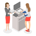 پیش‌نمایش فایل young-lady-doing-paperwork-with-printer-10851545 از پک مجموعه موضوعات متنوع ۱۳۲