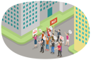 پیش‌نمایش فایل people-on-strike-10851695 از پک مجموعه موضوعات متنوع ۱۳۵