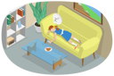 پیش‌نمایش فایل kid-sleeping-on-sofa-10851758 از پک مجموعه موضوعات متنوع ۱۳۶