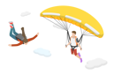 پیش‌نمایش فایل man-enjoying-parachute-skydives-10851767 از پک مجموعه موضوعات متنوع ۱۳۷