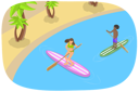پیش‌نمایش فایل people-enjoying-sup-surfing-10851790 از پک مجموعه موضوعات متنوع ۱۳۷