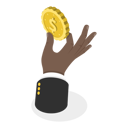 پیش‌نمایش فایل hand-holding-dollar-coin-11249595 از پک مجموعه موضوعات متنوع ۱۰۸