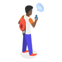 پیش‌نمایش فایل man-chat-on-mobile-11249797 از پک مجموعه موضوعات متنوع ۱۱۱