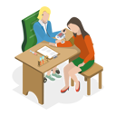 پیش‌نمایش فایل woman-doctor-giving-prescription-to-female-11249734 از پک مجموعه موضوعات متنوع ۱۱۰