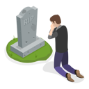 پیش‌نمایش فایل boy-sitting-by-grave-11250432 از پک موضوعات متنوع