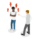 پیش‌نمایش فایل white-man-doing-discrimination-with-black-man-11250362 از پک مجموعه موضوعات متنوع ۱۲۳