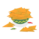پیش‌نمایش فایل nachos-with-dip-11250304 از پک مجموعه موضوعات متنوع ۱۲۲