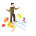 پیش‌نمایش فایل businessman-thinking-about-idea-for-business-growth-11250285 از پک مجموعه موضوعات متنوع ۱۲۱