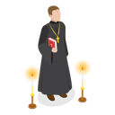 پیش‌نمایش فایل church-father-standing-with-holy-book-11250283 از پک مجموعه موضوعات متنوع ۱۲۱