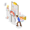 پیش‌نمایش فایل employee-getting-medical-benefits-11250280 از پک مجموعه موضوعات متنوع ۱۲۱