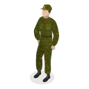 پیش‌نمایش فایل man-in-military-uniform-11250272 از پک مجموعه موضوعات متنوع ۱۲۱