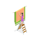 پیش‌نمایش فایل girl-hanging-carpet-on-rope-11250206 از پک مجموعه موضوعات متنوع ۱۲۰