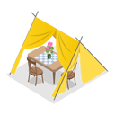 پیش‌نمایش فایل tent-with-outdoor-furniture-11250233 از پک مجموعه موضوعات متنوع ۱۲۰