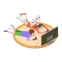 پیش‌نمایش فایل boys-playing-video-game-at-home-11250150 از پک مجموعه موضوعات متنوع ۱۱۹