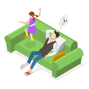 پیش‌نمایش فایل depressed-and-tired-father-lying-on-couch-11250148 از پک مجموعه موضوعات متنوع ۱۱۹