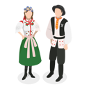 پیش‌نمایش فایل couple-in-european-traditional-costume-11249924 از پک مجموعه موضوعات متنوع ۱۱۴