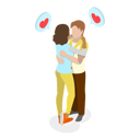 پیش‌نمایش فایل couple-kissing-each-other-11249950 از پک مجموعه موضوعات متنوع ۱۱۴