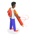 پیش‌نمایش فایل child-scribbling-with-giant-pencil-11249849 از پک مجموعه موضوعات متنوع ۱۱۲