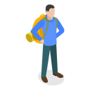 پیش‌نمایش فایل male-traveler-with-tourist-bag-11249827 از پک مجموعه موضوعات متنوع ۱۱۲