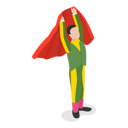پیش‌نمایش فایل man-with-red-cloth-in-bullfight-11249838 از پک مجموعه موضوعات متنوع ۱۱۲