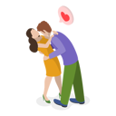 پیش‌نمایش فایل couple-kissing-each-other-11250050 از پک مجموعه موضوعات متنوع ۱۱۶