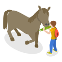 پیش‌نمایش فایل boy-feeding-horse-11358280 از پک مجموعه موضوعات متنوع ۱۲۸