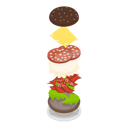 پیش‌نمایش فایل burger-maker-11358276 از پک مجموعه موضوعات متنوع ۱۲۸