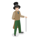پیش‌نمایش فایل man-in-costume-11358785 از پک مجموعه موضوعات متنوع ۱۳۸