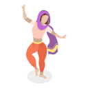 پیش‌نمایش فایل traditional-indian-dancers-11358801 از پک مجموعه موضوعات متنوع ۱۳۸